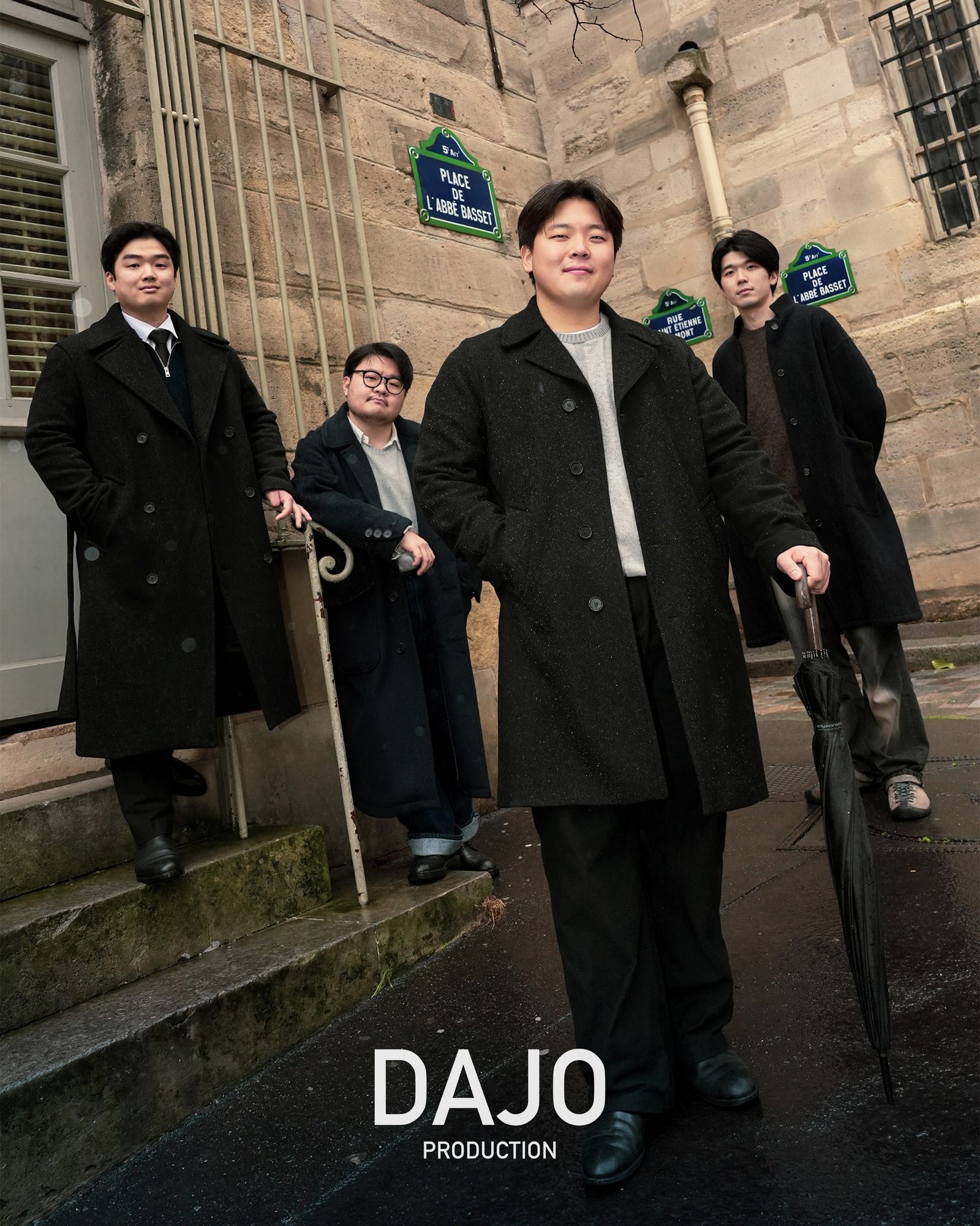 DAJO Production team — Paris Quartier Latin